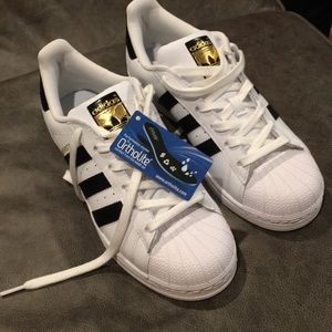 Adidas Superstar (white and black), brand new